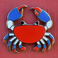 Fireworks Crab Pin