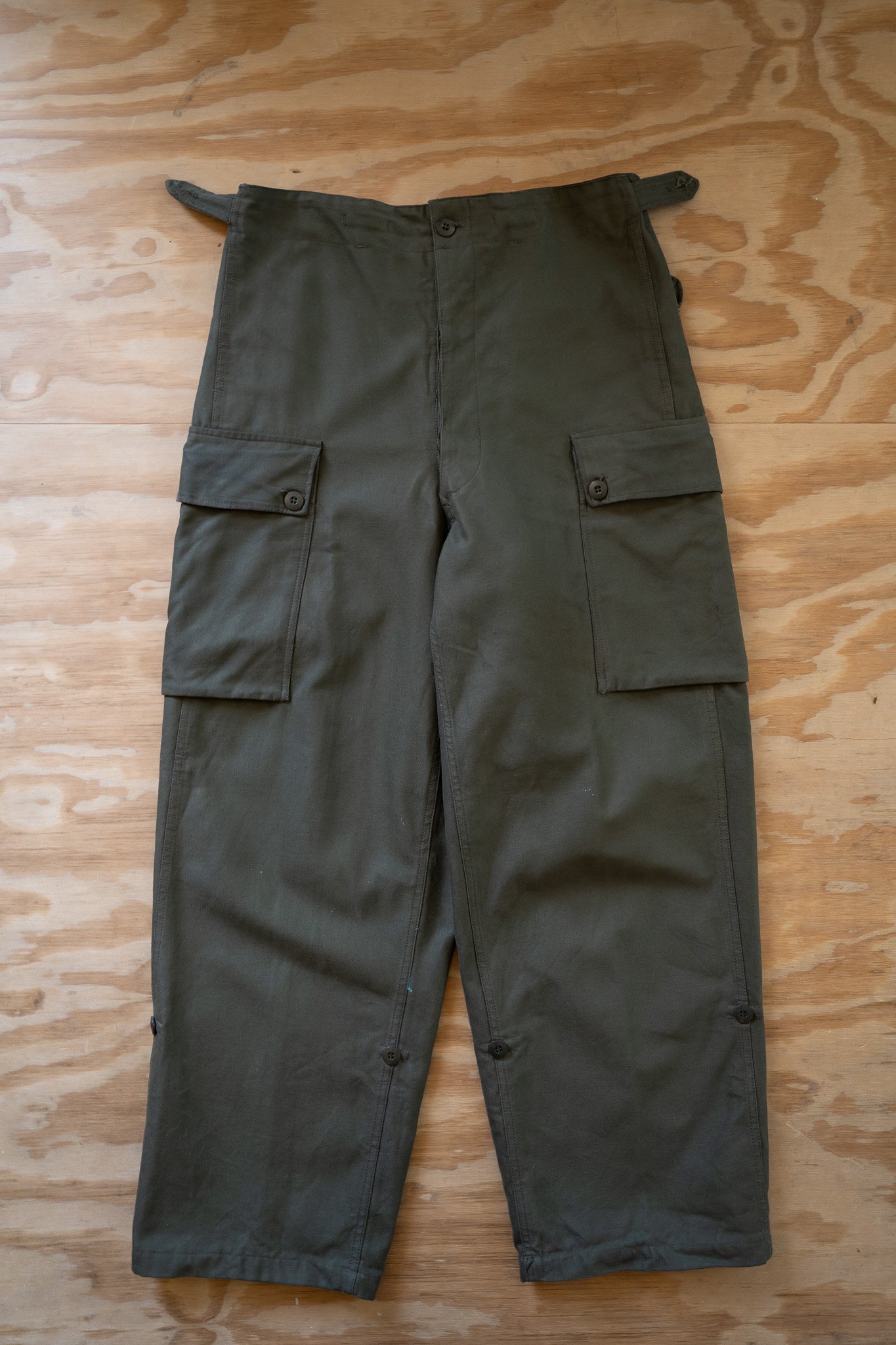 Image of 1950s Swedish Military Field Trousers