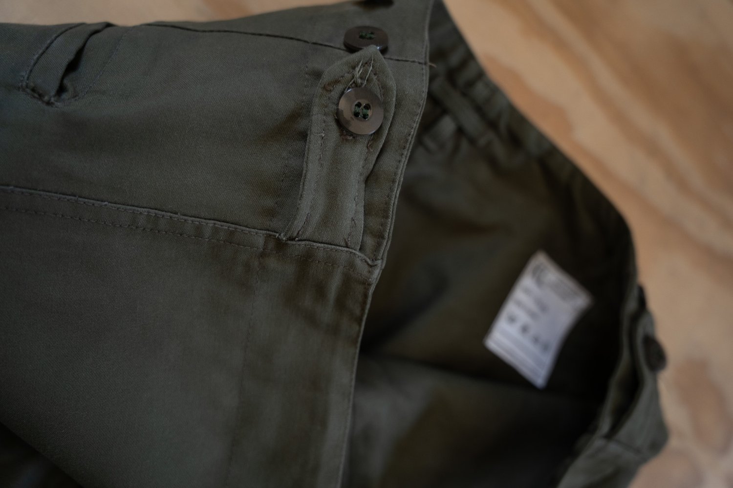 Image of 1950s Swedish Military Field Trousers