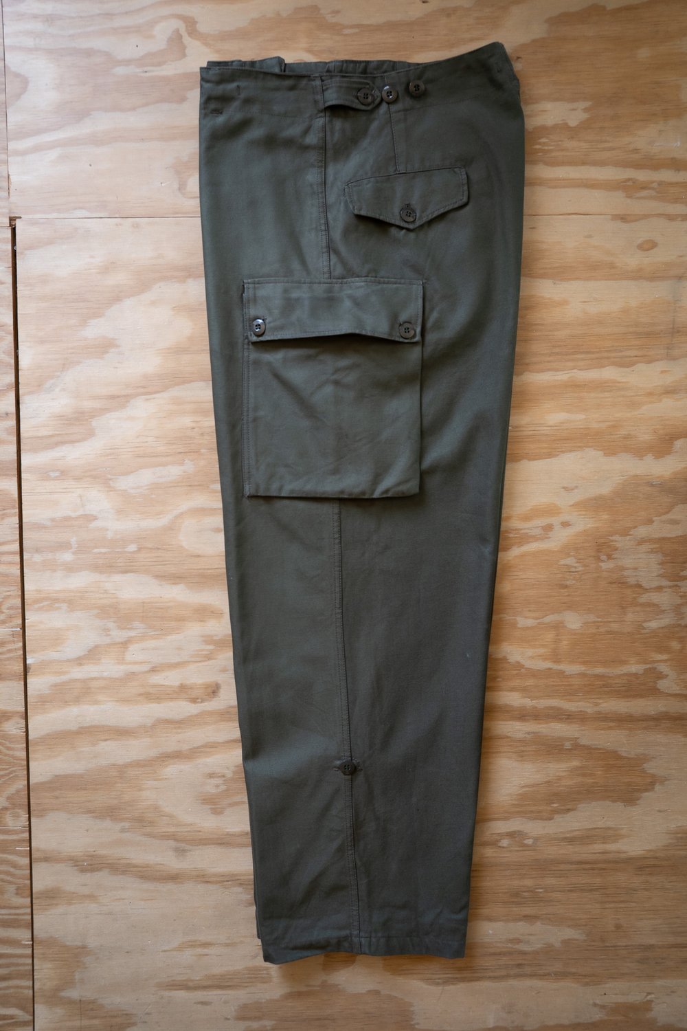 Image of 1950s Swedish Military Field Trousers