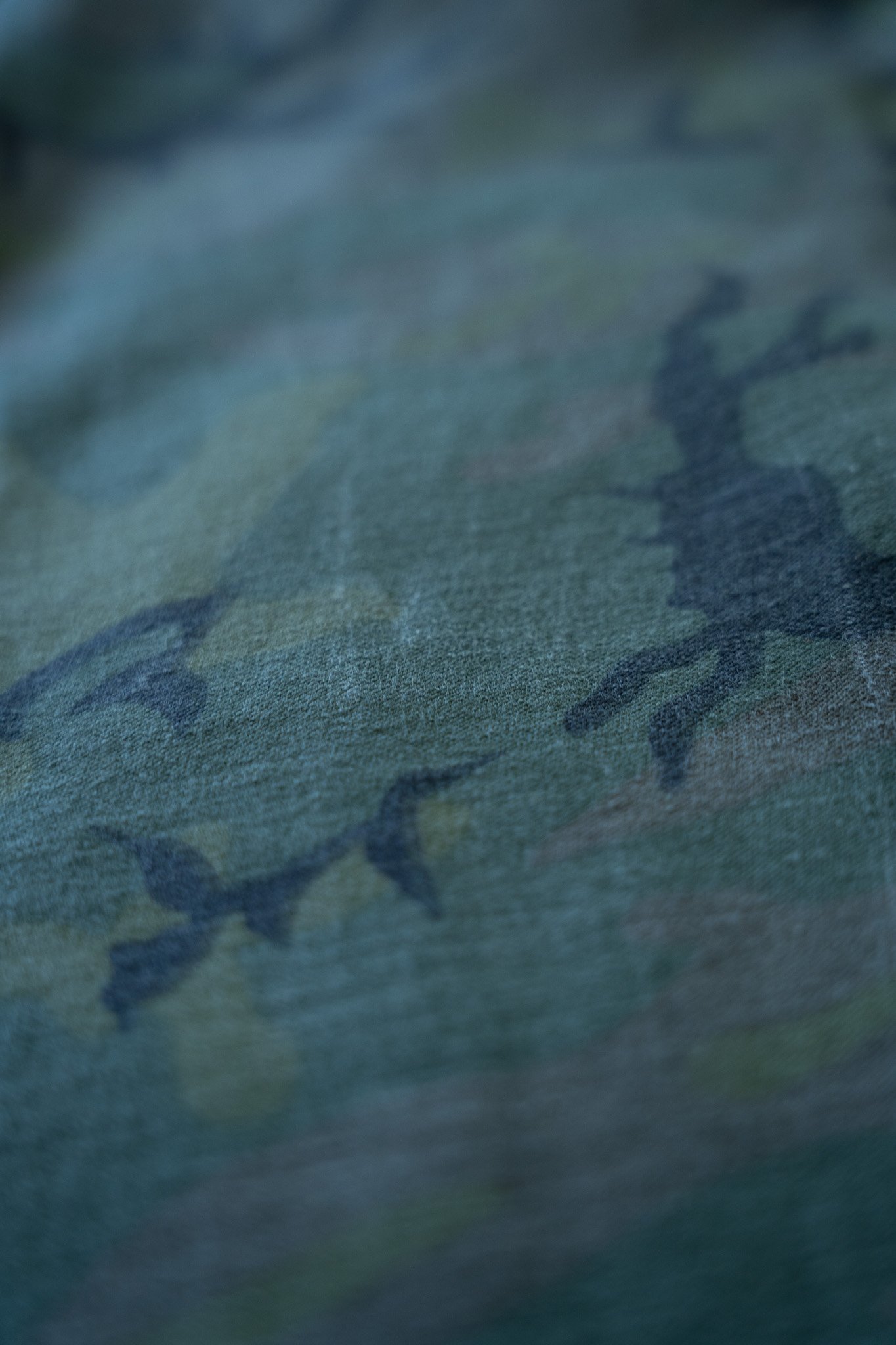 Image of Vintage Military Camo Cargo Trousers