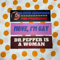 Image 3 of AILEEN WUORNOS FOR PRESIDENT | BUMPER STICKER