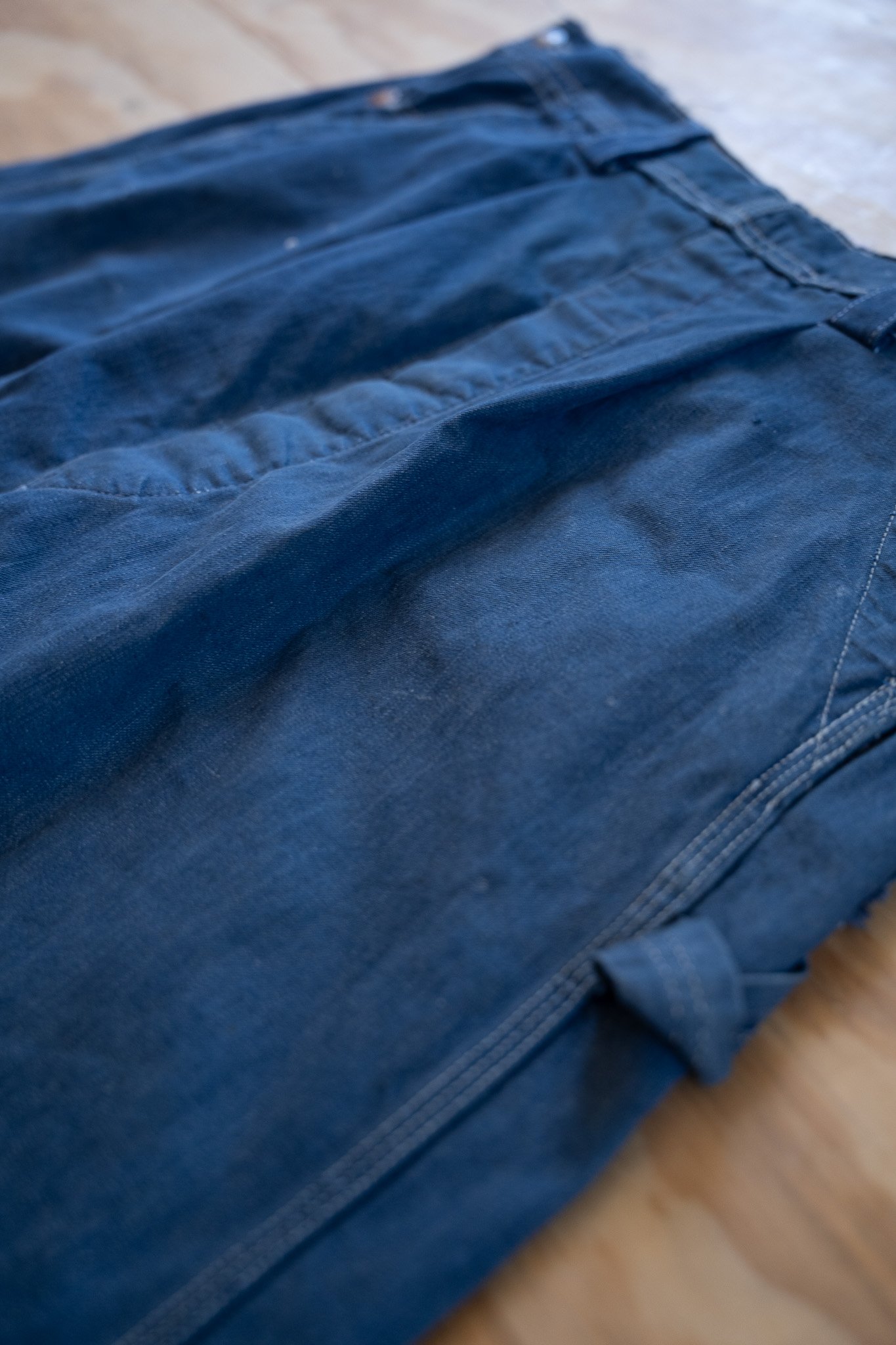 Image of 1950s Payday Cut-Off Overall Trousers