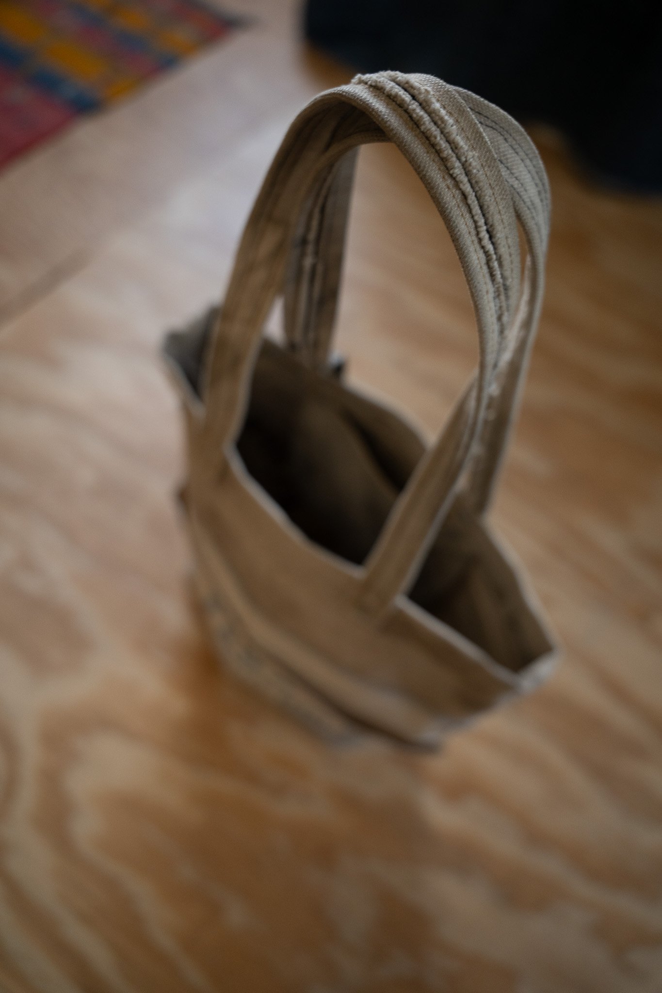 Image of Handmade Canvas Tool Tote