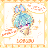 24 Karat Gold Lohen Labubu (Lobubu) Charm (PREORDER)