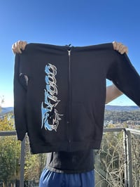 Image 2 of "GH7000" BLACK ZIP-UP