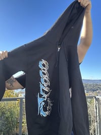 Image 3 of "GH7000" BLACK ZIP-UP