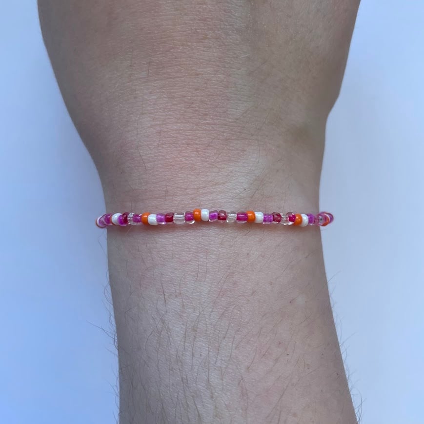 Image of Glass Beaded Bracelet