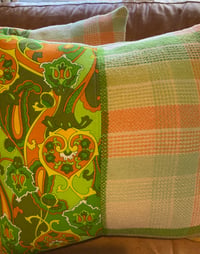 Image 2 of 60's Green Cushions