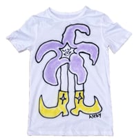 Image 1 of FLOWER IN BOOTS T-Shirt