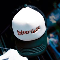 Better Late Trucker - (Olive / Orange)