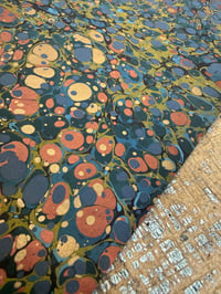 Image 5 of One-of-a-kind hand marbled paper  - 'Essence'