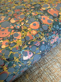Image 1 of One-of-a-kind hand marbled paper  - 'Essence'
