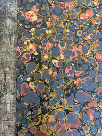 Image 7 of One-of-a-kind hand marbled paper  - 'Essence'