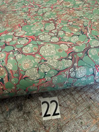 Image 4 of Marbled Paper Assorted Listing - Sheets 21-24 (to purchase individually) 
