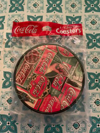 Vintage Made in the USA Coca-cola Coasters