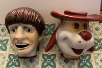 Image 1 of Vintage Ringo and Deputy Dawg Soaky Bubble Bath Tops