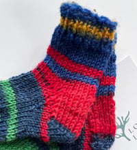 Image 5 of Bright Wool Baby Socks