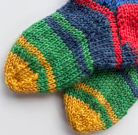Image 7 of Bright Wool Baby Socks