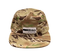 Image 1 of DOMEstics. AF Camo 5panel Hat (Green)
