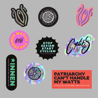 Image 2 of Sticker Pack CYCLITZER | Outdoor approved