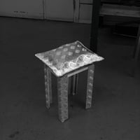 Checkered stool