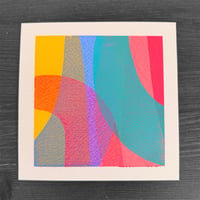 Image 2 of Color study #12 - 5x5”