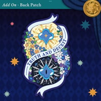 [ PREORDER ] Add On - Embroidered Back Patch
