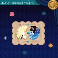 [ PREORDER ] Add On - Embossed Wood Pin