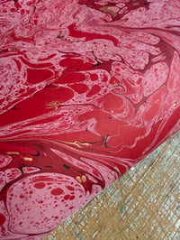 Image 3 of One-of-a-kind hand marbled paper  - 'Symphony'