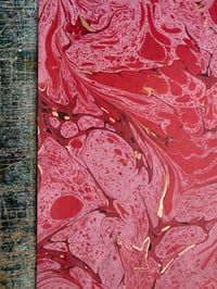 Image 5 of One-of-a-kind hand marbled paper  - 'Symphony'