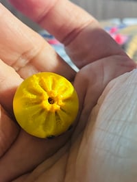Image 3 of Cute Yellow Dumpling Bead | Kawaii 3D Printed Food Bead