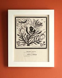 Espand (Wild Rue) /اسپند — A4 B&W Washi Edition by Pardis Pahlavanlu, Spring 2025