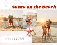 Image 1 of Santa on the Beach!