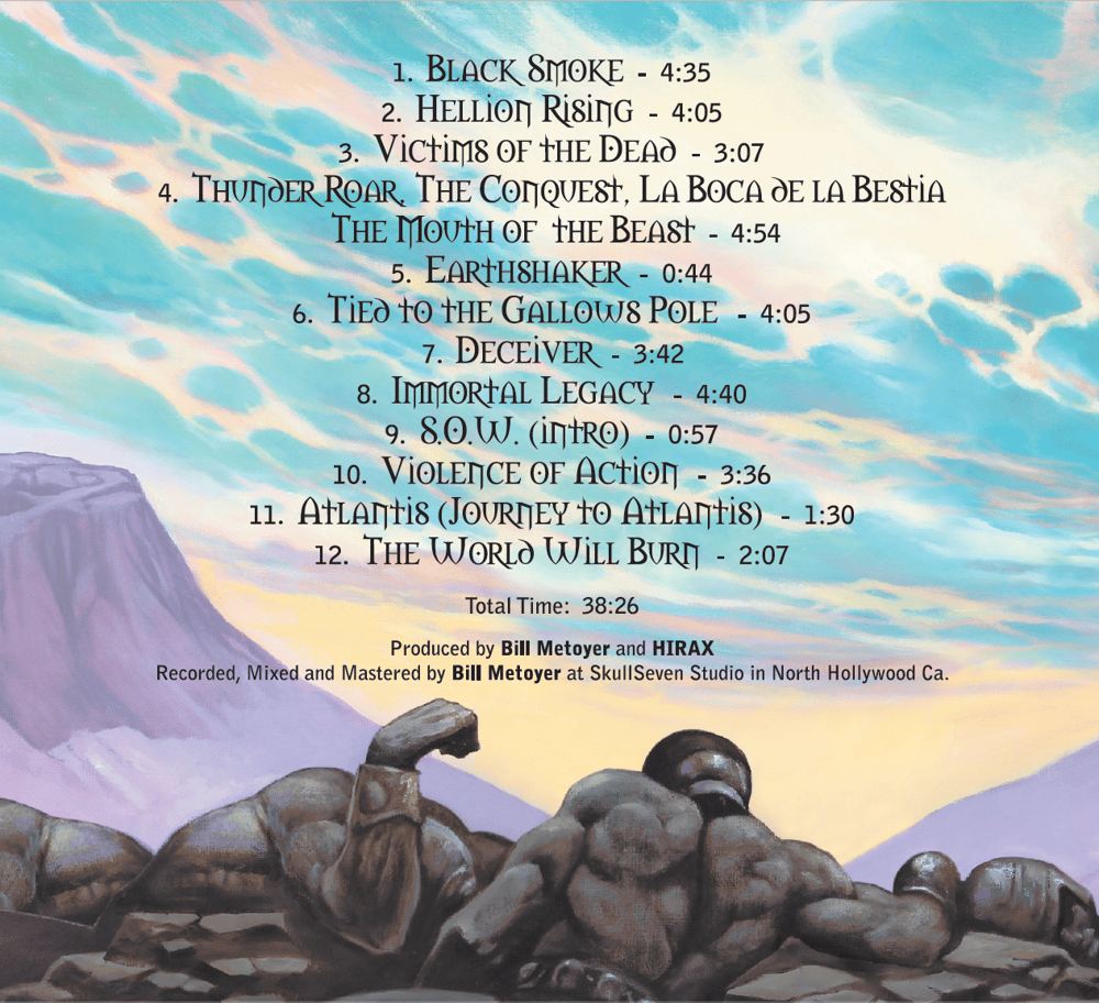 HIRAX "Immortal Legacy" album - digital download