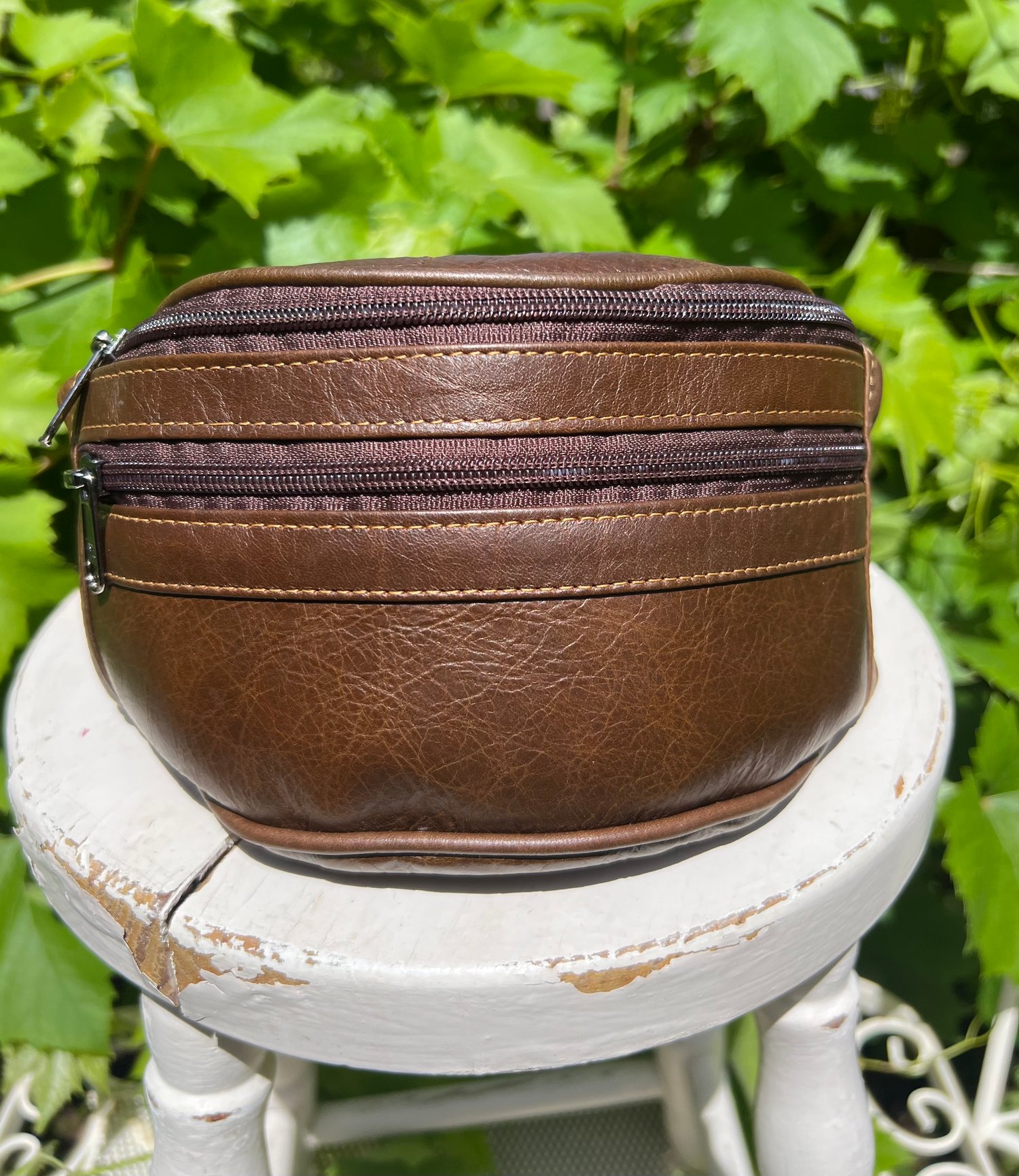 Image of Bumbags Are Back - brown studded #4