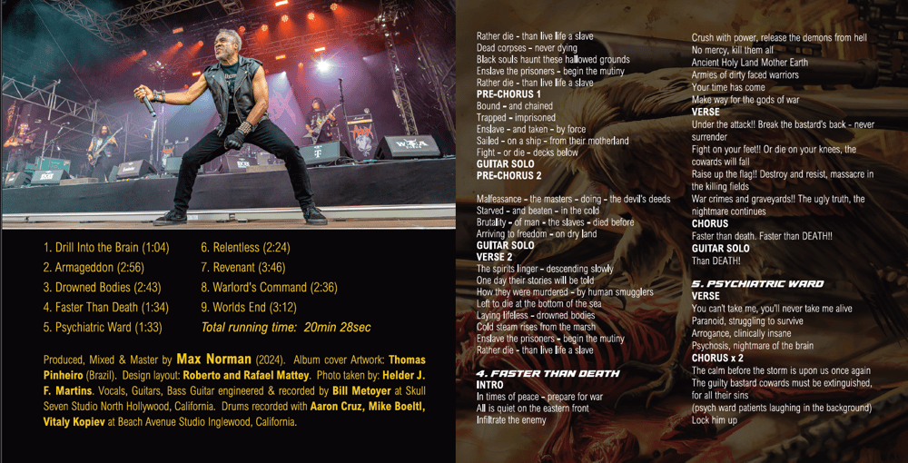 HIRAX "Faster Than Death" Digital Download