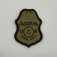 Image 1 of CBP Badge-Subdued
