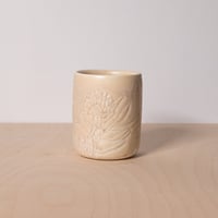 Image 2 of carved floral cup 