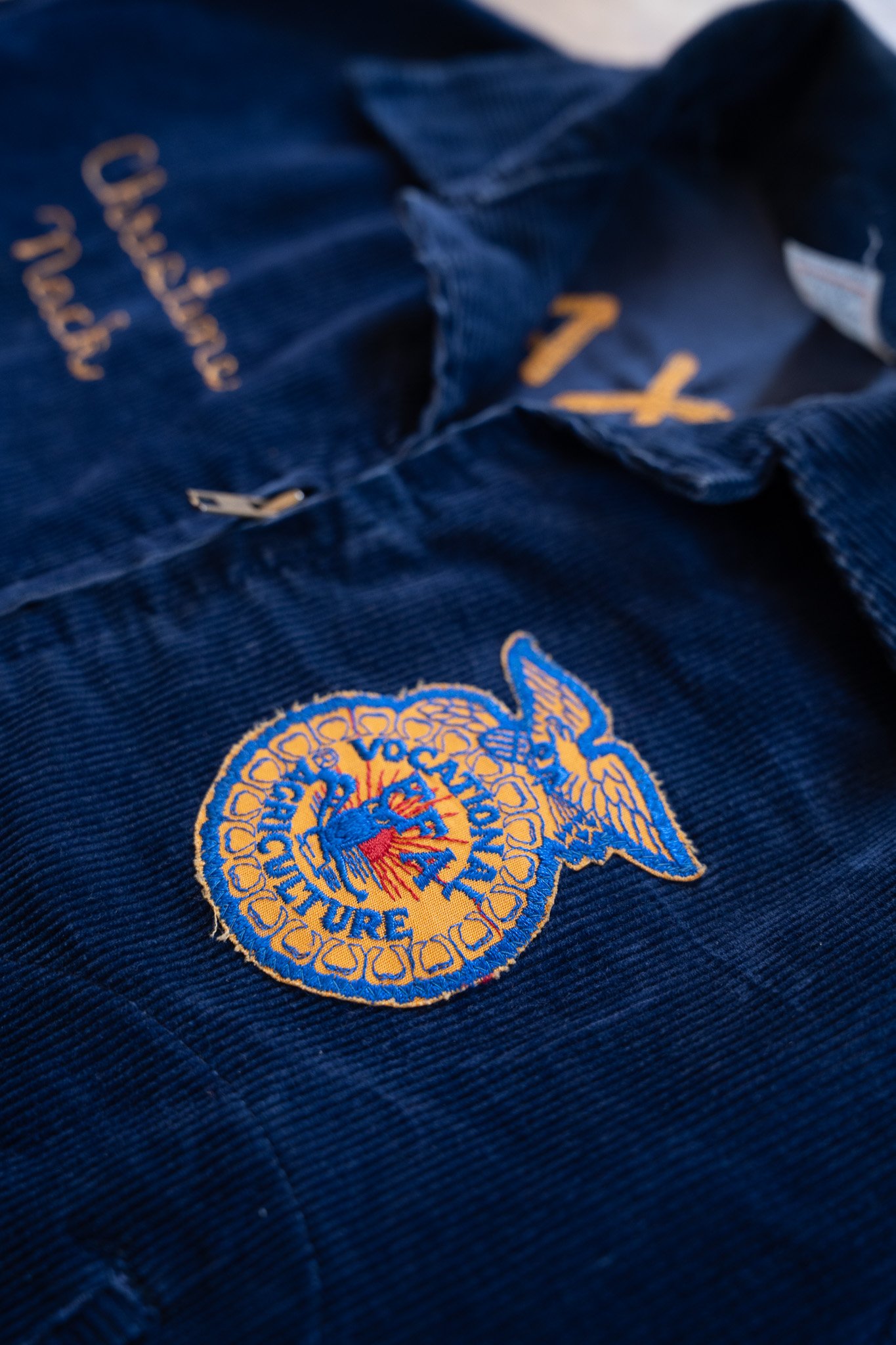 Image of 1960's Texas FFA Corduroy Jacket