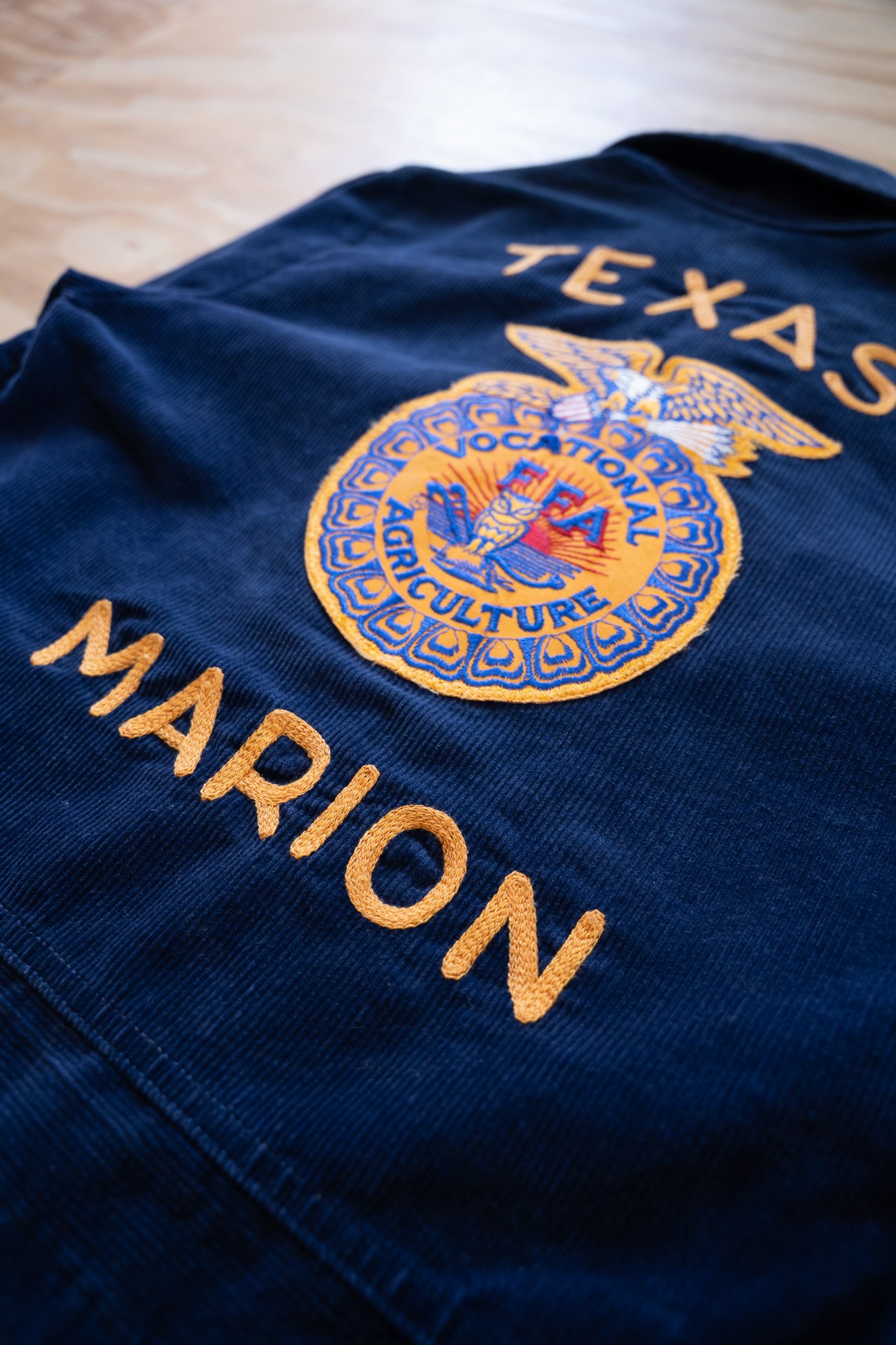 Image of 1960's Texas FFA Corduroy Jacket