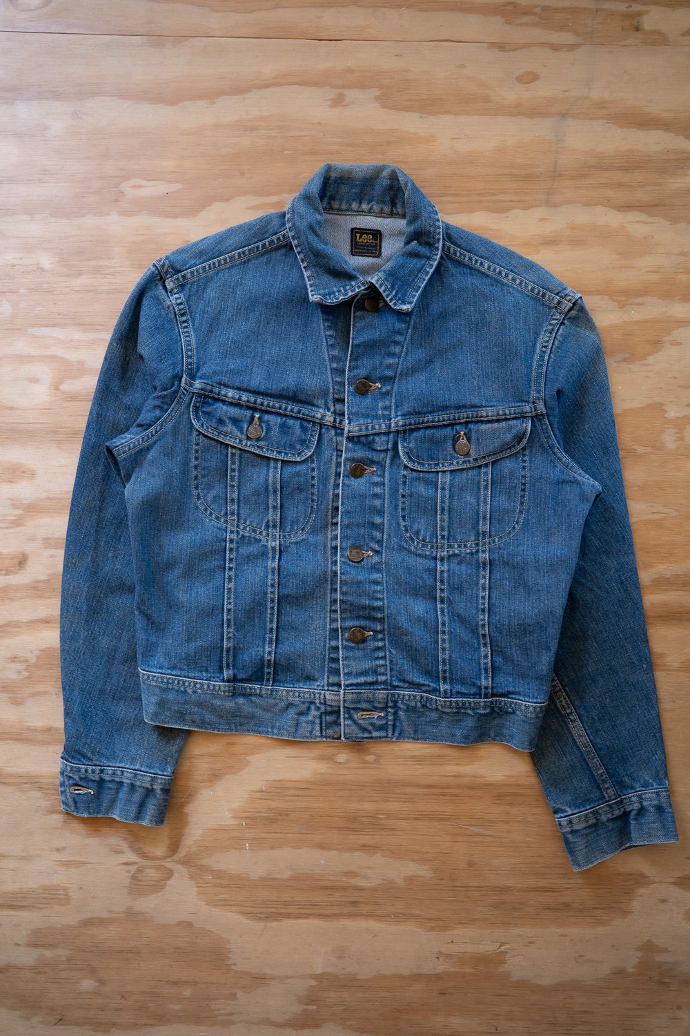 Image of Vintage Lee Rider Sanforized Denim Jacket