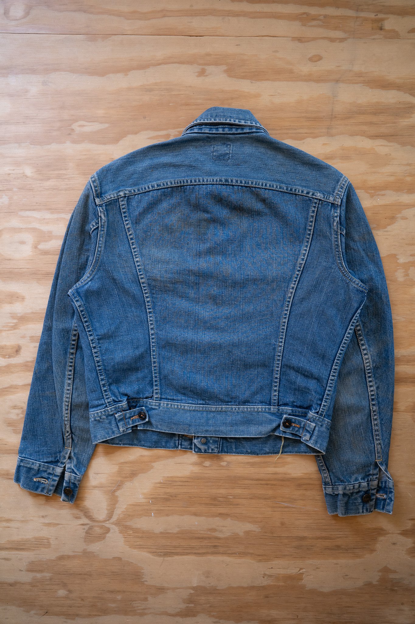 Image of Vintage Lee Rider Sanforized Denim Jacket