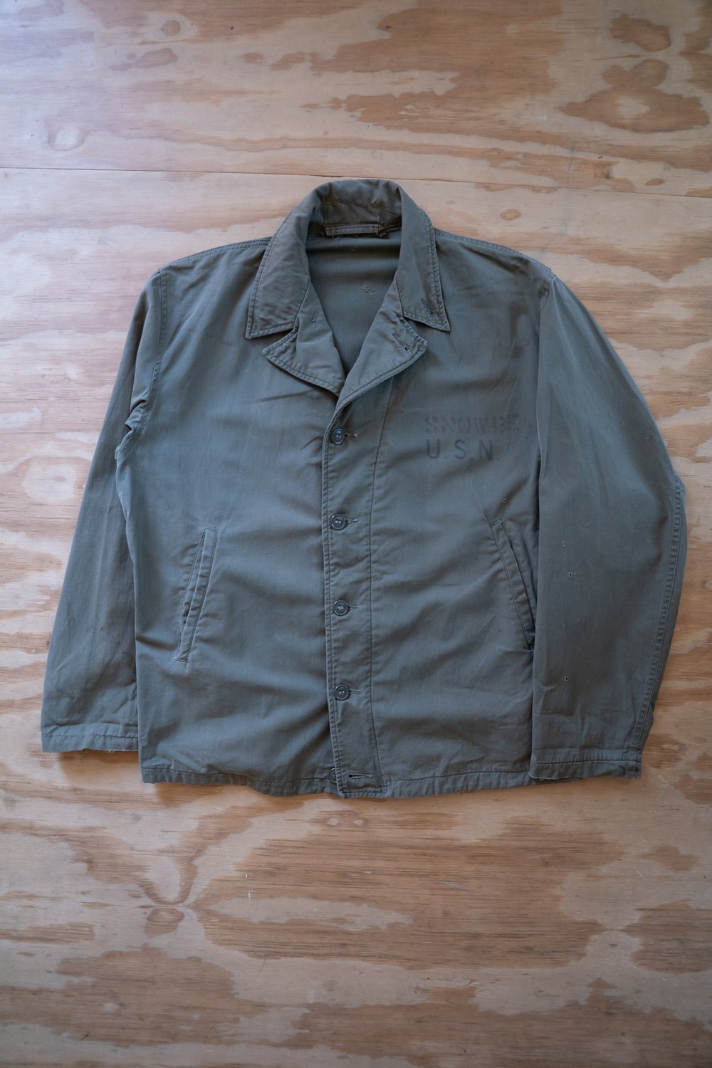 Image of Vintage U.S. Navy N-4 Deck Jacket 