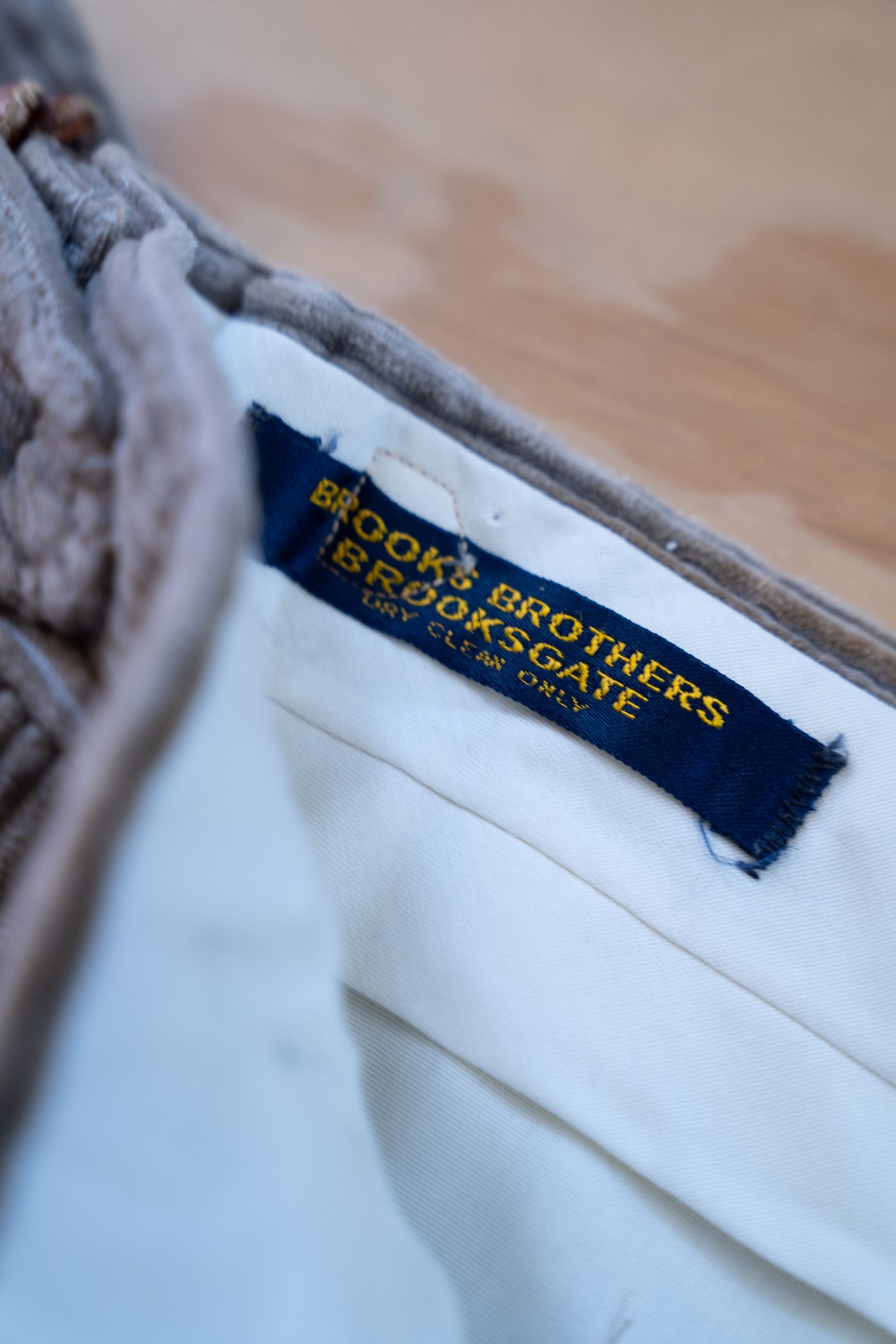 Image of Vintage Brooks Brothers Corduroy Trousers
