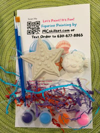 Item 1014 - 1 Big Starfish and 1 Blowfish