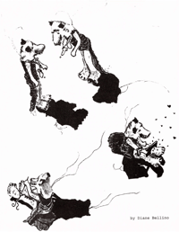 Image 10 of Lisa Crystal Carver "Rollerderby Volume Two: Issues 11 - 15" Zine (Tribe Tapes)
