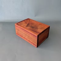 Image 4 of Slide Top Minamalist Tarot Deck Box  - Madrone II