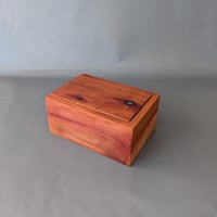 Image 4 of Slide Top Minamalist Tarot Deck Box  - Madrone IV