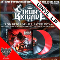 Image 2 of IRON BRIGADE - Ill Fated Voyage LP